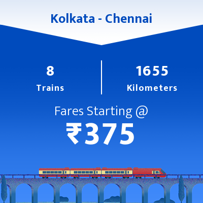 Kolkata To Chennai Trains